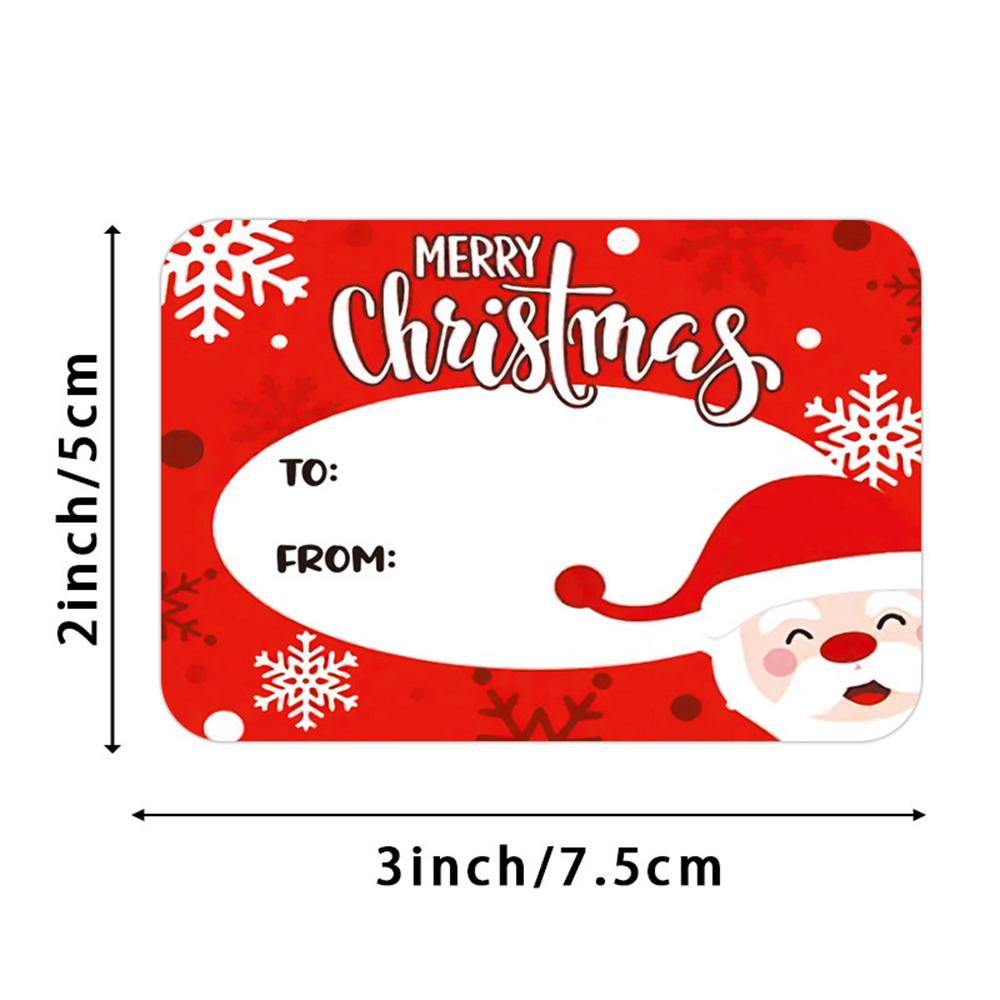 Label Paper Phone Stickers Merry Christmas Children X123