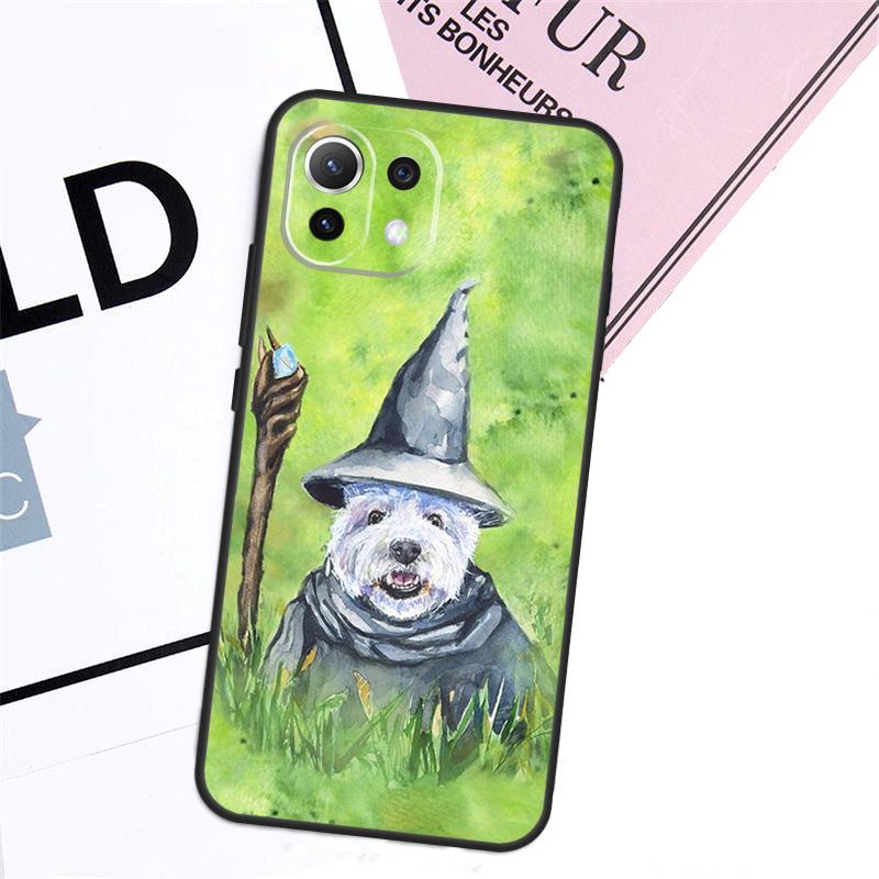 Cartoon Westie Dog Case For Xiaomi 17 Pro Max 14 15 Ultra 13T 15T 14T Pro POCO X7 Pro X5 X6 F5 F6 F7 F8 Cover