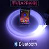 Fiber Optic Light Bluetooth app Control 6W RGBW Ceiling Stars Lights kit 0.75mm 300pcs 2M Cable with 1mm 60pcs 2M Shooting Meteor Effect