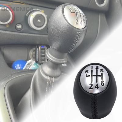 6-rýchlostná radiaca páka auta s koženou rukoväťou pre Renault Megane MK3 Clio Laguna Pre Nissan Pre Vauxhall Vnútorné príslušenstvo