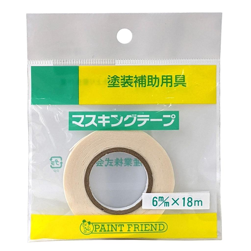 Nippon Chuko Masking Tape 6mm NS152 Craft Painting Masking Tape