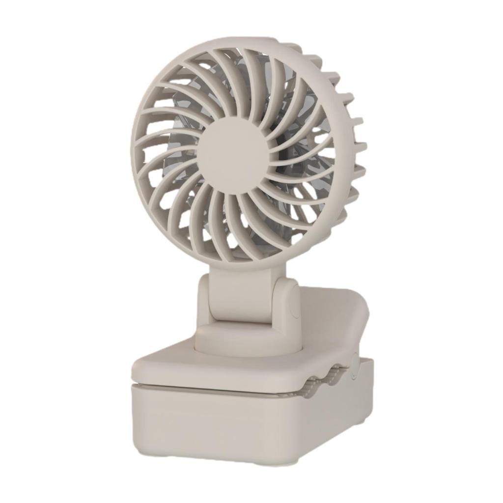 Portable Clip on Fan Mini Personal Desk Fan 3 Speeds Adjustable Strong Wind Small for Office Climbing Dorm Bedroom Hiking