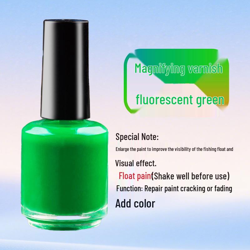 Super Bright Reflective Waterproof Fluorescent Paint for Fishing Floats