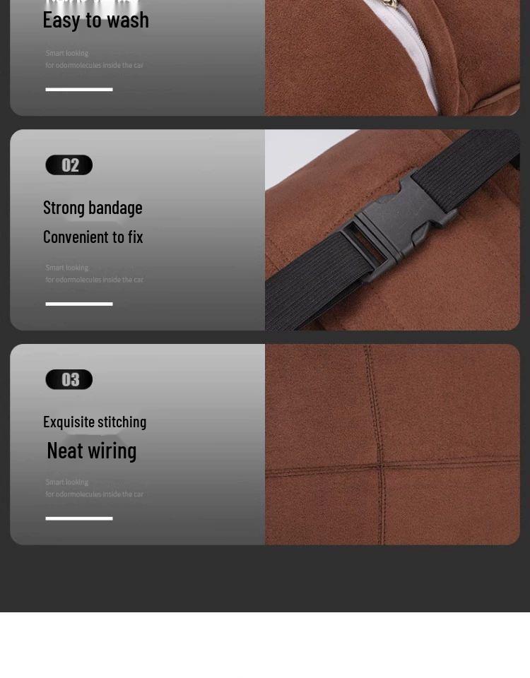 Infiniti Q50L/QX50/QX60/Q70L Car Headrest & Lumbar Support Cushion Set