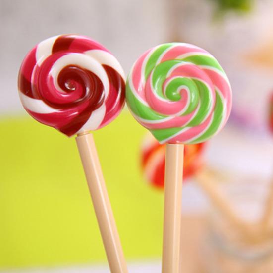 Ballpoint Pen Cute Candy-Shaped Writing Tool for Students Smooth Ink Pen Fun School Supply Creative Gift for