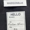 MADISON BLUE Beige MB171-2004 Pearl Button Linen Double Chester Long Coat Coat O2 beigeUsed