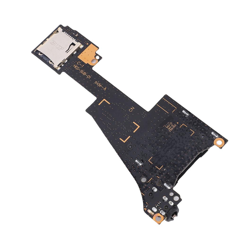 Card Reader Replacement for     HEG-001 Console Game Card Read   Memory Card Slot PCB Module with Headphone  