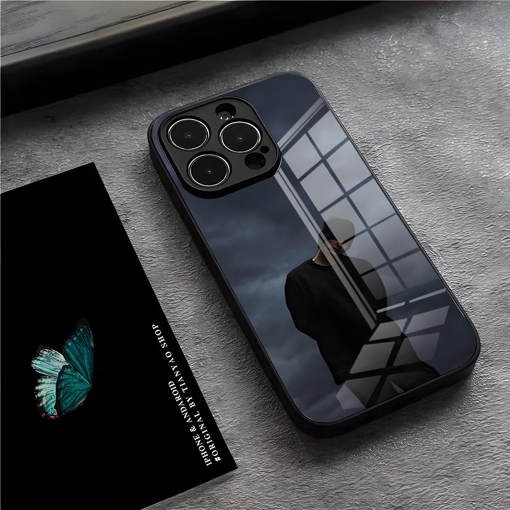 N-NF Rapper Handyhülle Für IPhone 17 Pro Max 15 Pro 16 14 Plus 12 13 Mini 11 Pro Stoßfeste Glasabdeckung