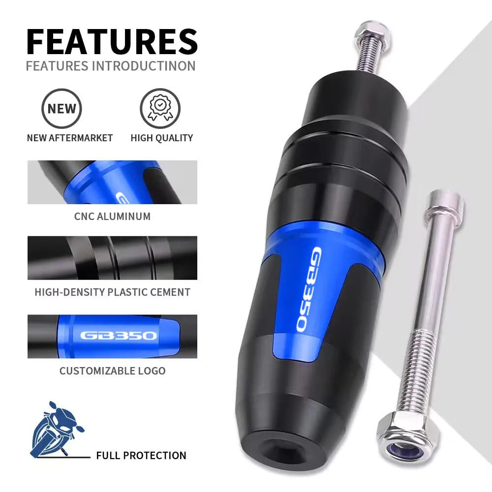 DOMOPAY For GB350 GB350 GB350s GB350c (2020-2022 2023 2024) Motorcycle Frame Anti-Collision Pad Engine