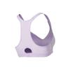 Li Ning Solid Color Casual Printed High Support Tight Sports Vest Women Tops Lilac AUBR082-5
