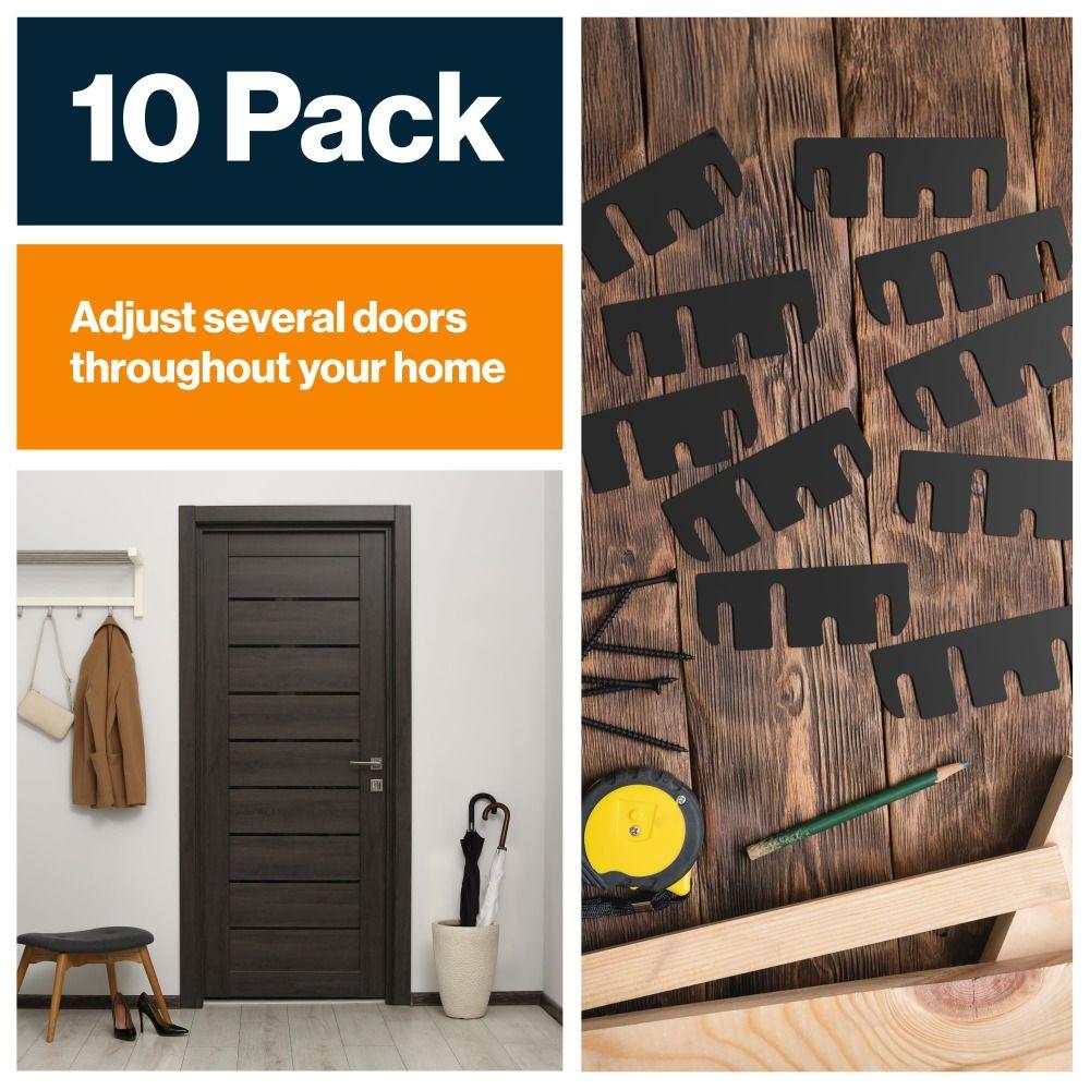 10 Stück Robustes Material Türscharnier Unterlegscheiben 4 Zoll Kunststoff Gelenkversteller Schranktüren