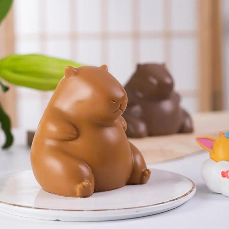 Neues Design Einzigartige Capibara-Silikonform Geleeform Silikon-Pudding Capibara Delfinform Küchenbackzubehör