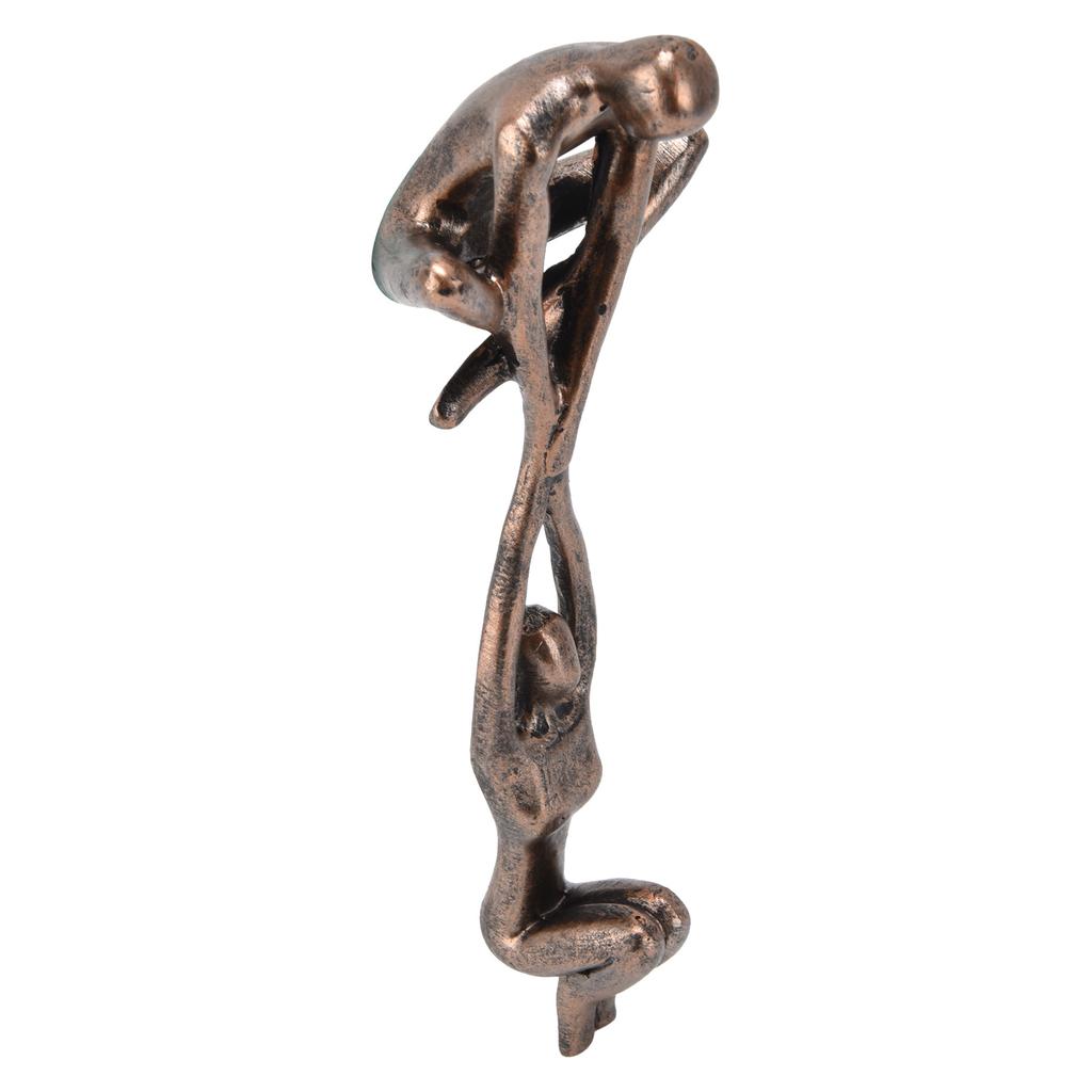 Dancing Sculpture Resin Statue Couple Figurine Ornament for Home Office Desktop Decor