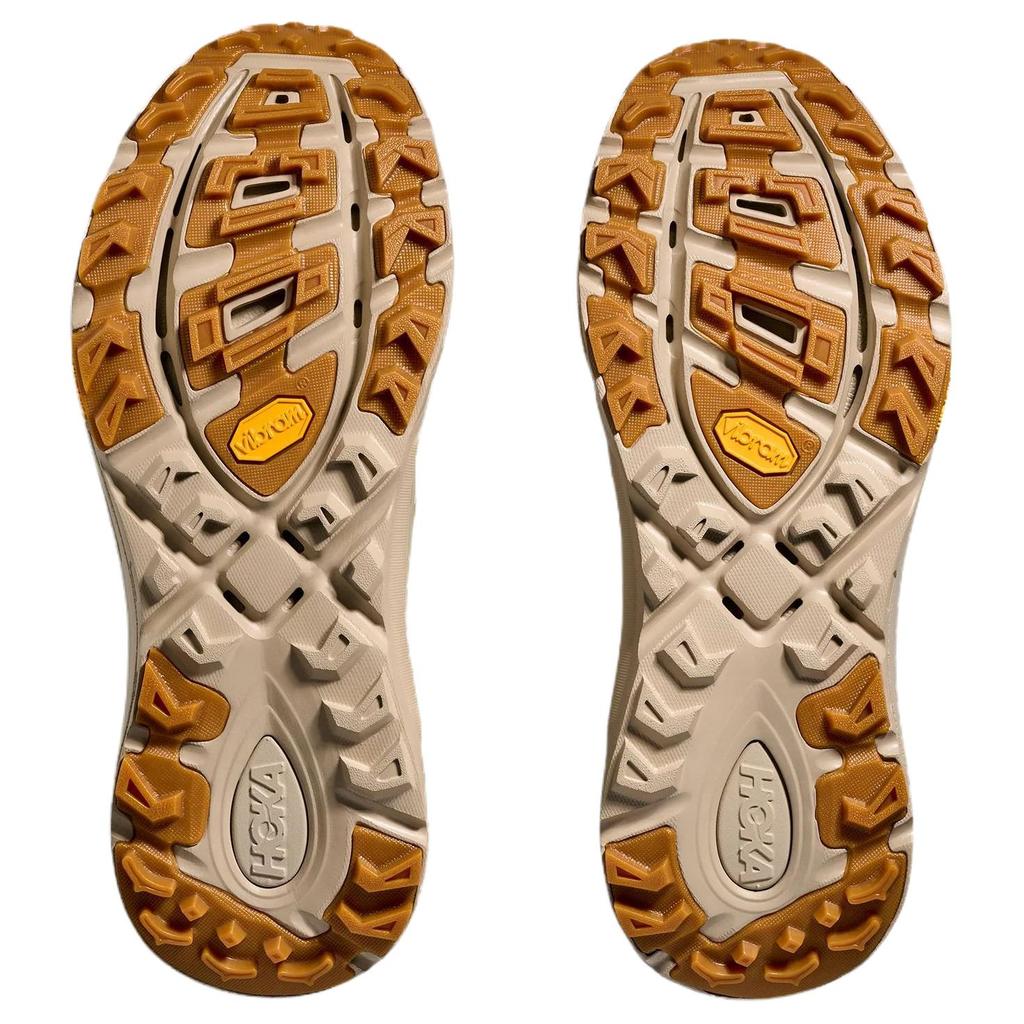 HOKA Mafate Three2 Grid JP Raw Linen Asia Exclusive Unisex Sneakers Cream Sand 1172370-RLN