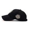 Korean Style Wolf Embroidery Baseball Cap - Men's & Women's Trendy Spring Sun Hat
