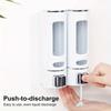 Dispenser Sapone a Muro 1/2/3 Teste Casa Pressa Manuale Igienizzante Mani Shampoo Bagnoschiuma Dispenser Accessori Bagno