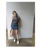 Women's Spring/Summer Fitted Versatile Slimming Round-Neck Long-Sleeve Casual T-Shirt
