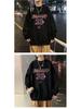 Men's Trendy Loose Fit Long Sleeve Sweatshirt, 2021 Spring/Autumn, Plus Size, Hong Kong Style