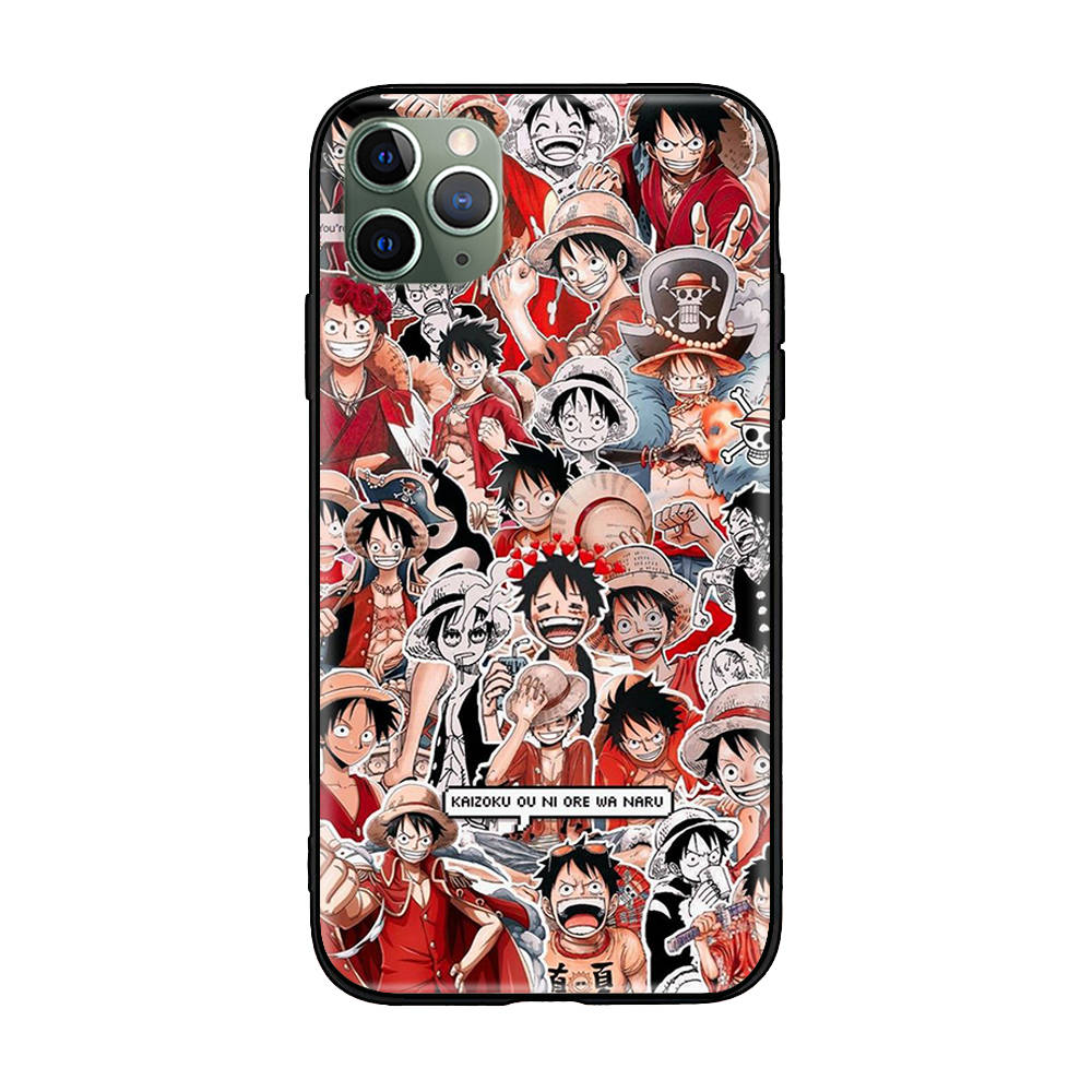W-31 One Piece Luffy Soft Case for Samsung A04s A05s A10s A11 A12 A14 A15 A22 A23 A32 A50S M31 M51 M52 M53 A25 A30S A51 A52 A55 A70 A71 A72 S10 S9