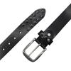 2026 Metal Skull Rivet Hip Hop Punk Leather Belt Man Woman Motorcycle Sport Gothic Vintage Belt Y2k Cinturones De Mujer