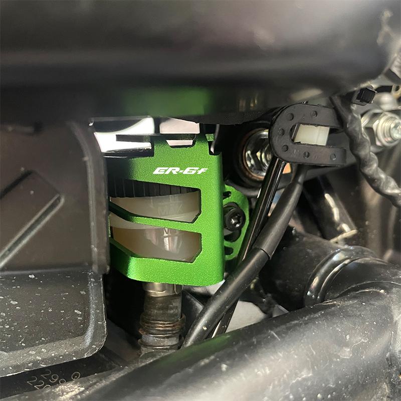 Pro Kawasaki ER-6F ER6F 2009-2016 ER6 F 2015 2014 2013 Motocyklový CNC Zadní Kryt Nádržky Brzdové Kapaliny Ochranný Ponožka