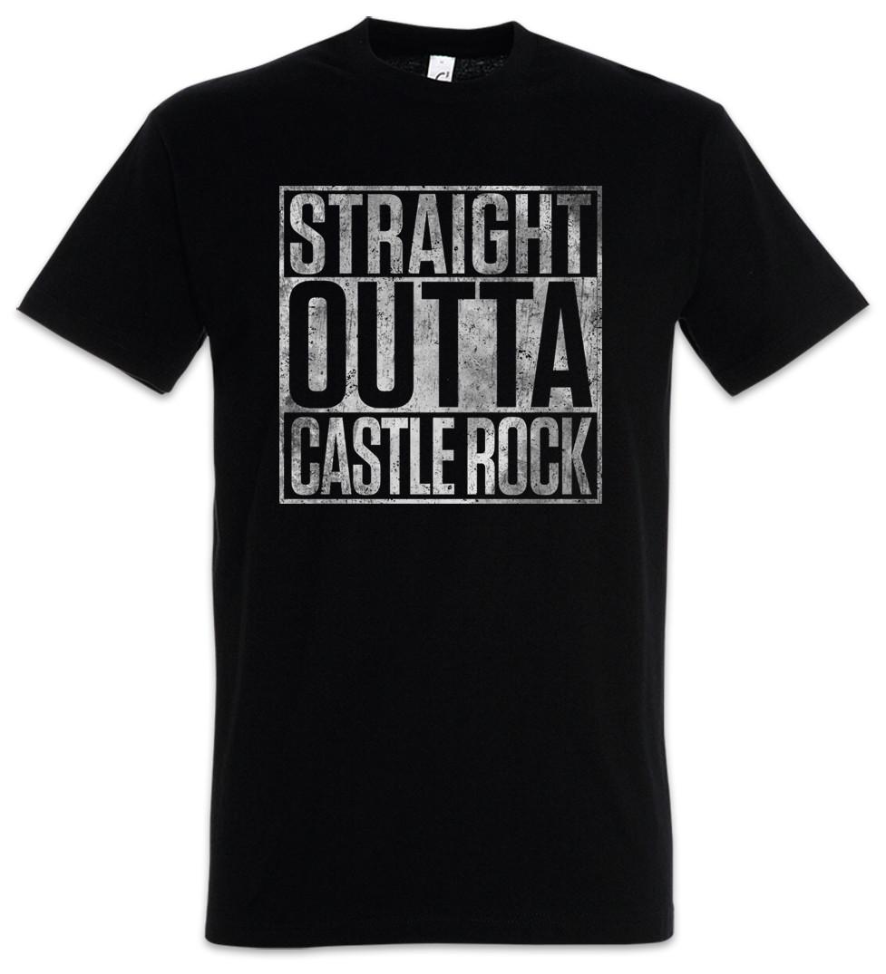 Straight Outta Castle Rock T-Shirt Stephen Fun Book King M