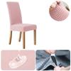 Waterproof Jacquard Chair Cover for Dining Room Stretch Seat Slipcover Home Kitchen Spandex Protector Cases 1/2/3/4/5/6/8pcs