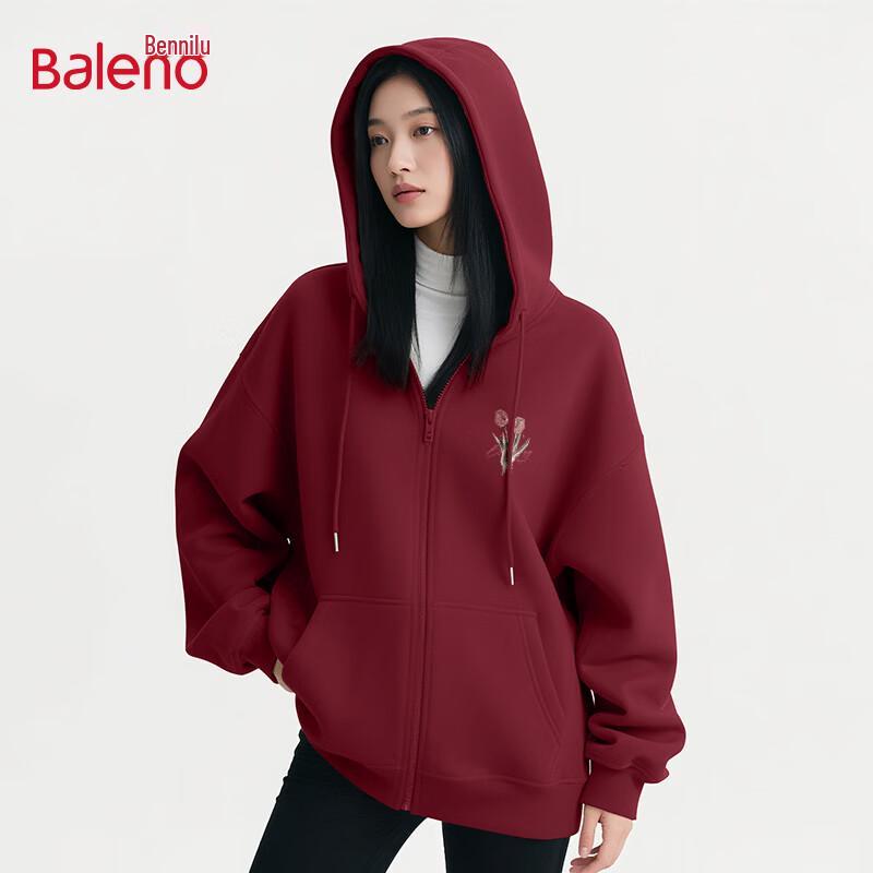 Baleno Women's Relaxed Fit Hooded Sweatshirt