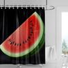 Juicy Watermelon Shower Curtain - Waterproof & Anti-Mold Fabric With Summer Fresh Pattern