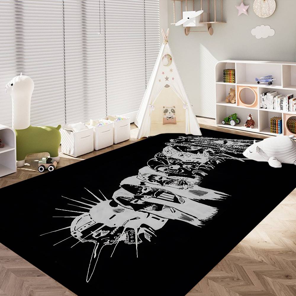 

Fts Slipknots Heavy Metal Band Door Mat Nordic Style Bedroom Living Room Doormat Home Balcony Anti-Slip Alfombra 40cm x 60cm