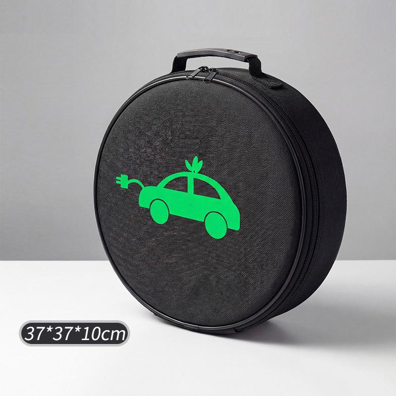 Electric Vehicle Charging Units Organizer Waterproof Storage Bag with Handle for Car Trunk Accessories