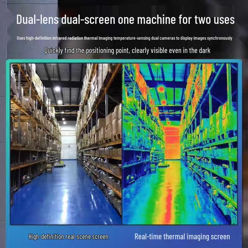 Dahua Thermal Imaging Temperature Alarm Bullet Camera DH-HFW4443LF-PV-AXYT CN plug (adapter included)
