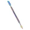 Nail Bevel Cuticle Pusher Stainless Steel Double Ended Nail Art Bevel Cuticle Pusher Manicure Tool Large Size