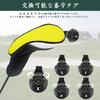 Golf Club Head Cover Long Neck Lightweight Dustproof Wear Resistant
