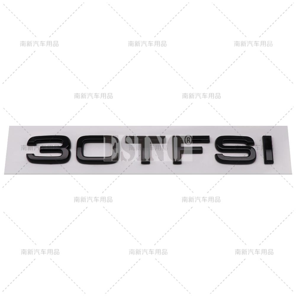 30 35 40 45 50 55 60 TFSI ABS Emblema Adesivo Adesivo Decalcomania per Bagagliaio Posteriore per Audi A4 A5 A6 A7 A8 Q3 Q5 Q6 Q7 Q8
