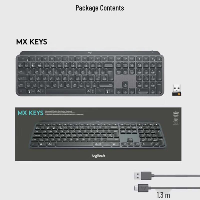 Logitech MX Keys S Wireless Keyboard