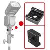 Cold Shoe Mount Adapter 1/4inch Screw Mounting Hole For Digital DSLR Camera Rig/Cage/Cheese Plate/ Video/Flash Light