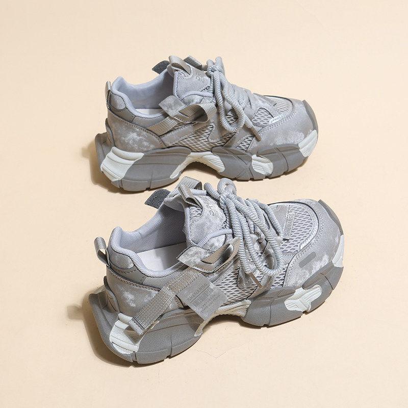 Women s Breathable Retro Thick-soled Sports Shoes 35