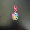 1pcs Tulip Hanging Keychain INS Korean Flower Keychain Spring Tulip Earphone Hanging Student Keychain Pendant