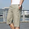 Men's Fashion Zipper Outdoors Pocket Shorts Sports Overalls Casual Pants