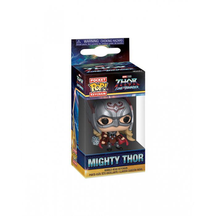 Porte-clés - GAMESTOP LTD - Love And Thunder - Mighty Thor - Vinyle - 4 cm