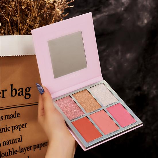 Blush Palette Highlighter Nose Shadow Silhouette Brighten Eye Shadow All-In-One Repair Palette Long Lasting Makeup