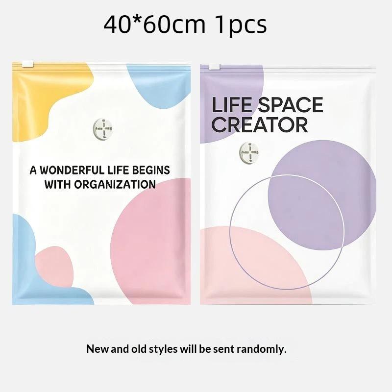 1 Unidad Bolsa de Compresión al Vacío Engrosada, Bolsa de Vacío Transparente para Edredón, Bolsa Doméstica para Almacenamiento y Clasificación de Ropa, Bolsa de Almacenamiento