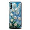 Garden Paint Art Vincent van Gogh Phone Case For Samsung Galaxy S25 Edge S24 S23 S22 S20 Ultra S21 FE 5G S10 Plus Soft TPU Cover