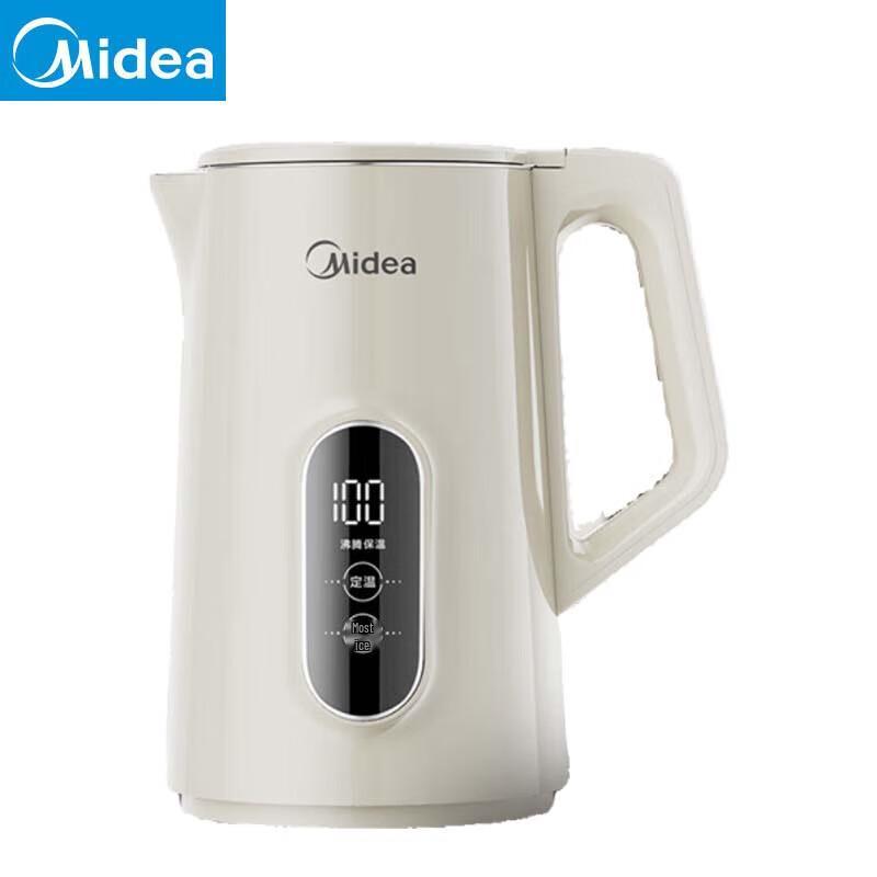 Midea 316L Stainless Steel Electric Kettle CN plug (adapter included)