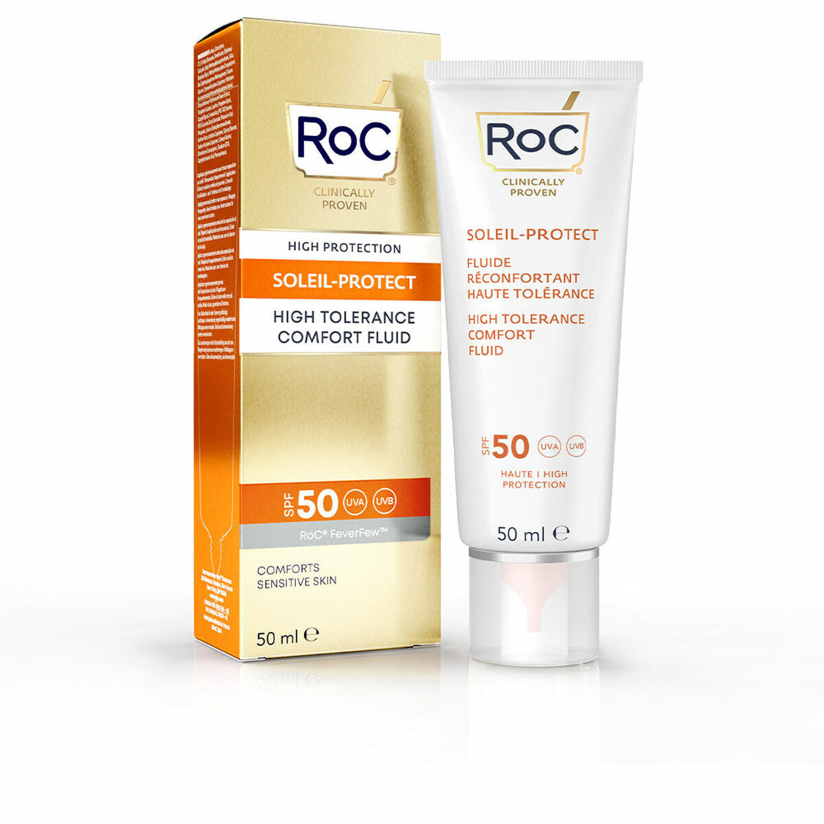 

Roc High Tolerance Солнцезащитное средство для чувствительной кожи SPF 50 (50 мл)