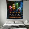 R.E.P.O POSTER Wall Hanging Printed Fabric Blanket Decorative Tapestries for Bedroom Living Room Home Decor