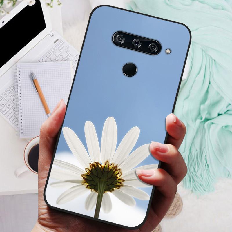 

for LG V30 Plus Case V30+ Soft TPU Silicone Phone Covers for LG V40 Thinq Case Bumper LGV40 V40Thinq Shockproof Coque Cover LG V40 Thinq