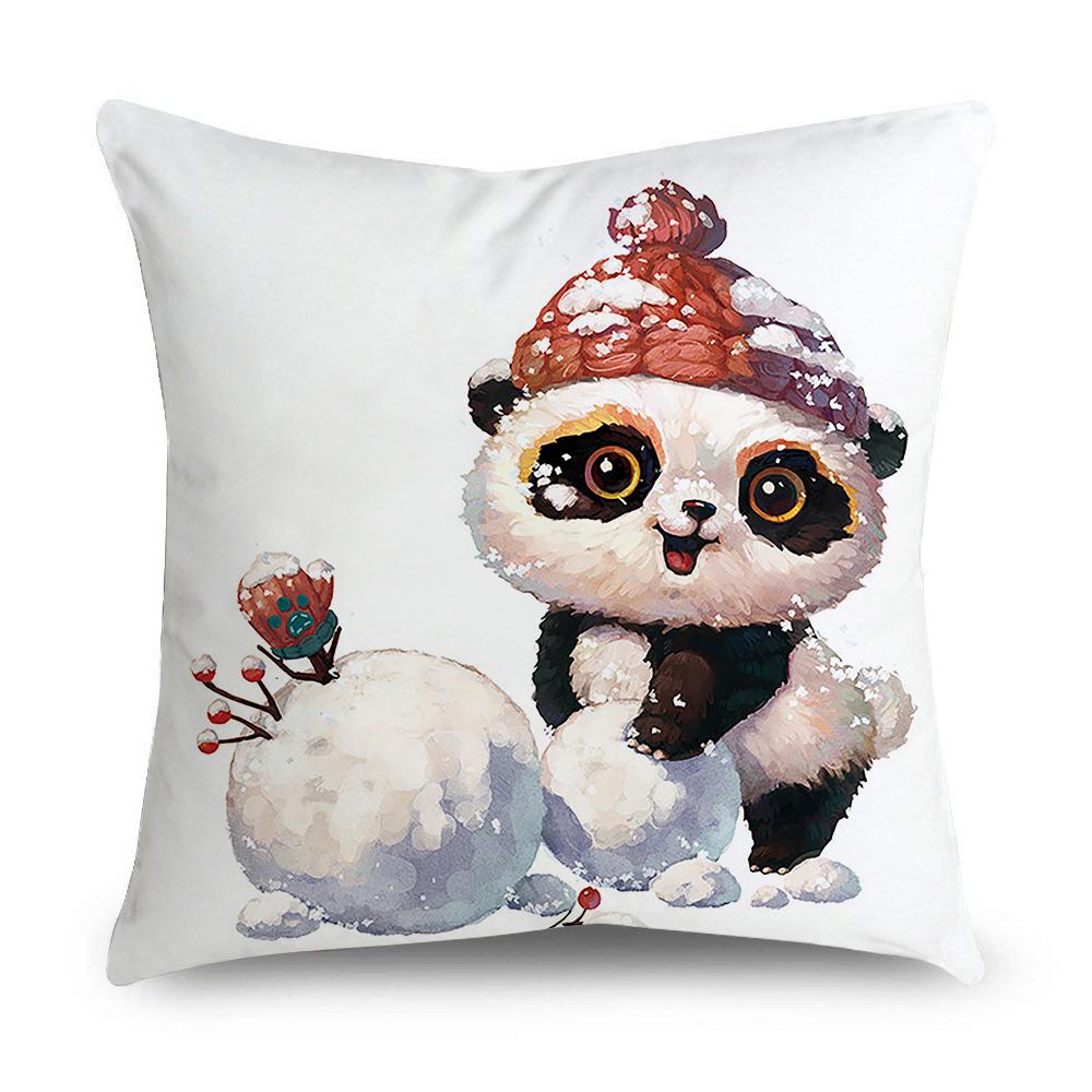 Drăguț Panda Scaun Canapea Față de Pernă Decorare Dormitor Husă Pernă Decorare Canapea Acasa Față de Pernă