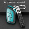 New TPU Leather Car Key Cover Case For Roewe RX5 I5 I6 RX3 RX8 ERX5 Key Cover Bag Keychain Protector Cover For MG ZS EV MG6 EZS